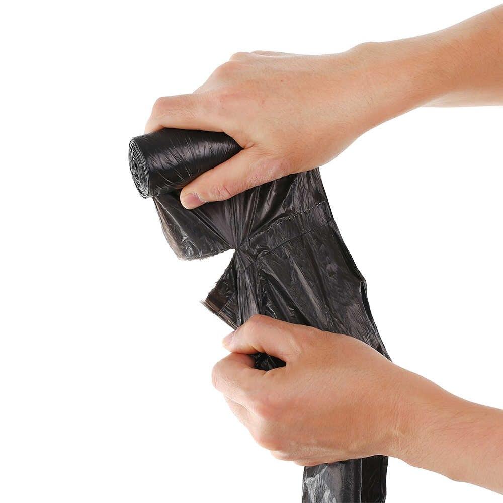 Black garbage bags in large size, eco-friendly and strong. Black garbage bags in large size, eco-friendly and strong.